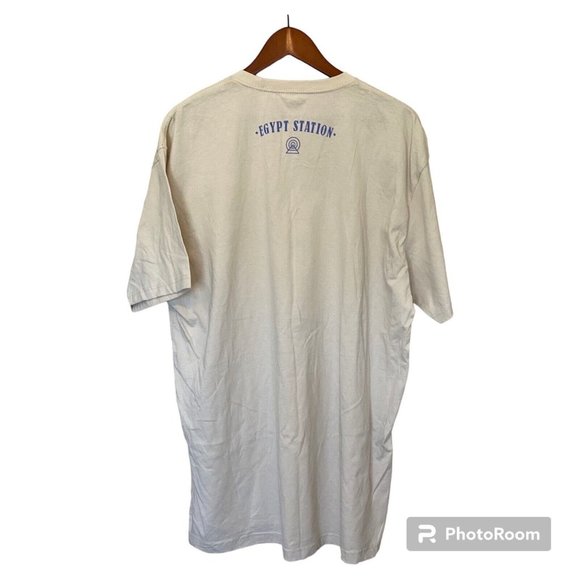 Paul McCartney Beige Cream T-Shirt Unisex 2X Egypt Station Tour Music NWOT New - Picture 2 of 4